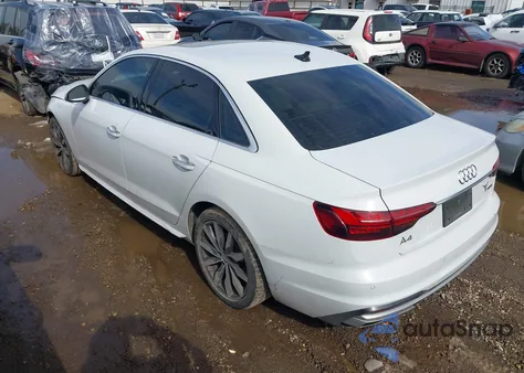 2021 Audi A4 Premium 40 Tfsi Quattro S Tronic z USA, uszkodzony, nr VIN WAUABAF42MN003924